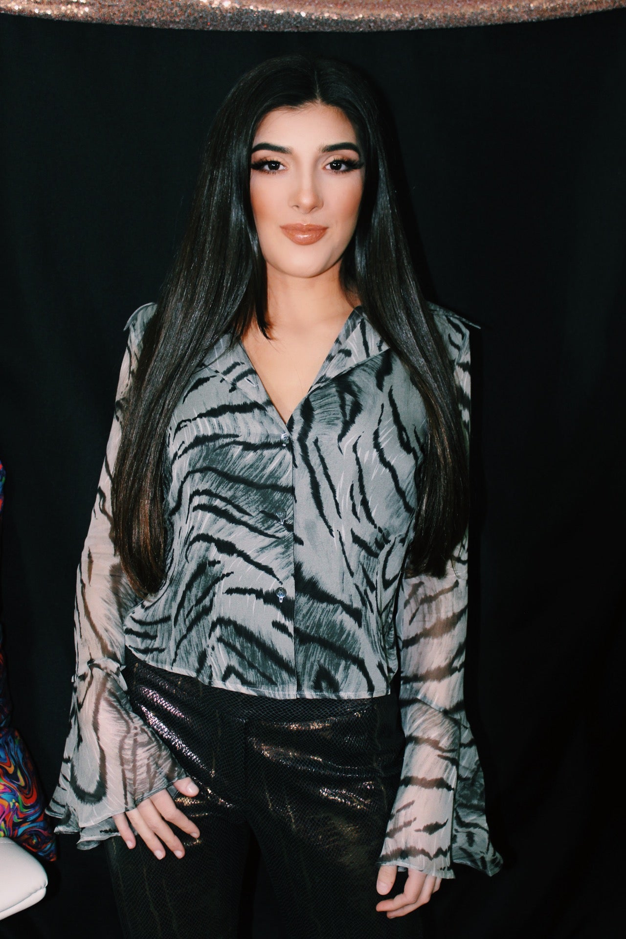 Silk Printed Blouse